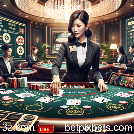 A Experiência Imersiva do Cassino ao Vivo no Betpix